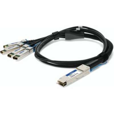 AddOn Dell 470-Abqf Comp DAC TAA 100G-CU QSFP28/4XSFP28 2M