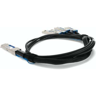AddOn Dell 470-Abqf Comp DAC TAA 100G-CU QSFP28/4XSFP28 2M