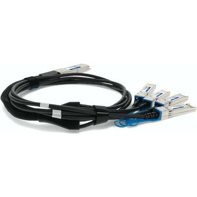 AddOn Dell 470-Abqf Comp DAC TAA 100G-CU QSFP28/4XSFP28 2M