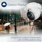 TRENDnet Indoor/Outdoor 5MP H.265 WDR PoE IR Fixed Turret Network Camera