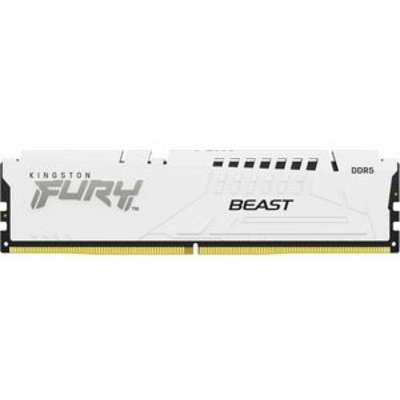 Kingston Technology 32GB 5600MT/S DDR5 CL40 DIMM Fury Beast White XMP