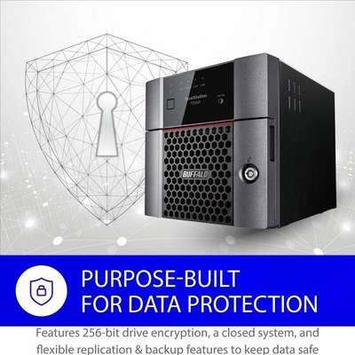 Buffalo Technology TeraStation 3220DN 2-Bay NAS 16TB (2x8TB) NAS Hard Drives Included 2.5GbE iSCSI