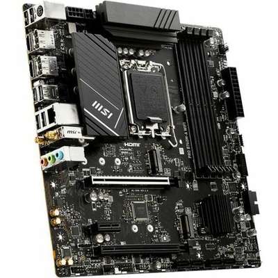 MSI MB Pro B760M-A WiFi B760 SOCKET1700 MAX128GB DDR5 PCIE MATX