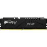 Kingston Technology 128GB 5200MT/S DDR5 CL40 DIMM Kit Of 4 Fury Beast Black XMP