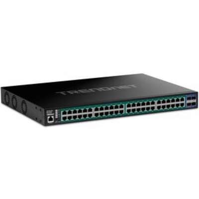 TRENDnet 52-Port Gigabit Web Smart 740W PoE+ Switch with 10G SFP+ Slots