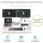 StarTech.com Dual-Laptop USB-C KVM Docking Station - KVM Switch Dock