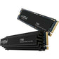 Micron Crucial T700 1TB PCIE GEN5 NVMe M.2 SSD with Heatsink
