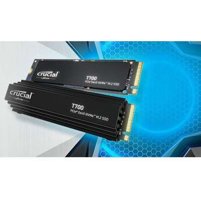 Micron Crucial T700 4TB PCIE GEN5 NVMe M.2 SSD