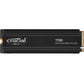 Micron Crucial T700 4TB PCIE GEN5 NVMe M.2 SSD with Heatsink