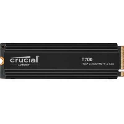 Micron Crucial T700 4TB PCIE GEN5 NVMe M.2 SSD with Heatsink