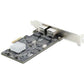 StarTech.com 2-Port 2.5G PCIE Network Card - Dual Nbase-T Ethernet Card