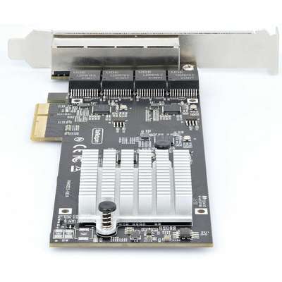 StarTech.com 4-Port 2.5G PCIE Network Card - Quad Nbase-T Ethernet Card