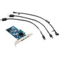 HP Dual TBT4 PCIE X4 LP CRD