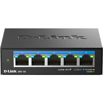 D-Link Systems 5-Port Multigigabit 2.5GBPS Unmanaged Switch