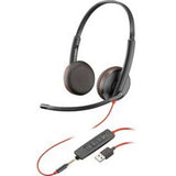 HP Poly Blackwire 3225 Stereo USB-A Headset