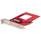 StarTech.com U.3 to PCIE Adapter Card - PCI Express 4.0 U.3 NVMe SSDS