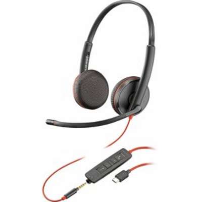 HP Poly Blackwire C3225 Stereo USB-C Headset