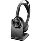 HP Poly Voyager Focus 2 Microsoft Teams Certified with charge Stand Headset