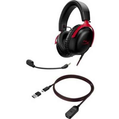 HP HyperX Cloud III Black/Red Gam H