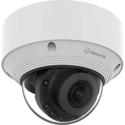 Hanwha Techwin America 4K IR Outdoor Vandal Dome AI Ca Camera