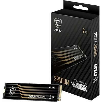 MSI Spatium M480 Pro PCIE 4.0 2TB NVMe M.2