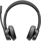 HP Poly Voyager 4320 USB-C Headset +BT700 dongle +Charging Stand