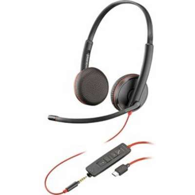 HP Poly Blackwire C3225 Stereo USB-C Headset