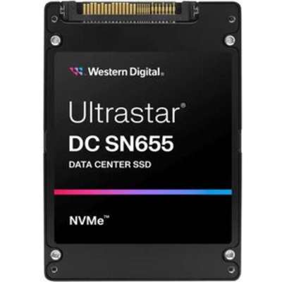 HGST UltraStar DC SN655 U.3 3.84TB PCIE TLC Ri-1Dw/D Dual Port BICS5