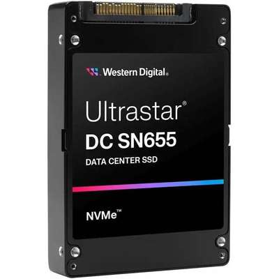 HGST UltraStar DC SN655 U.3 3.84TB PCIE TLC Ri-1Dw/D Dual Port BICS5