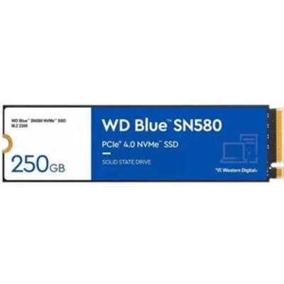 Western Digital WD Blue SN580 NVMe SSD, 250GB