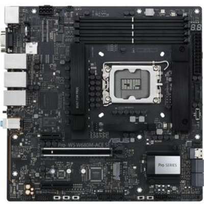 Asus MB Pro WS W680M-Ace SE W680 LGA1700 Max.192GB DDR5 Micro-ATX Brown Box