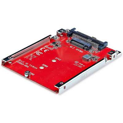 StarTech.com M.2 to U.3 Adapter/Converter - M2 NVMe SSD to 2.5 inch U.3