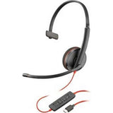 HP Poly Blackwire 3210 Monaural USB-C Headset