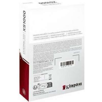 Kingston Technology 1TB XS1000 External USB 3.2 Gen 2 Portable Solid State Drive