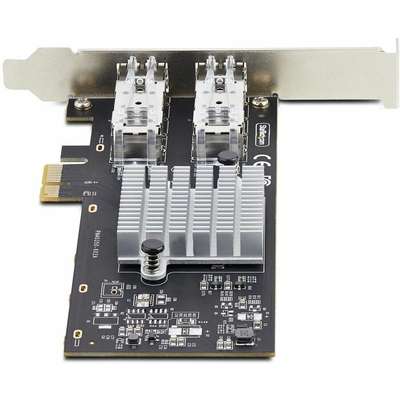 StarTech.com 2-Port Gbe SFP Network Card - Fiber Optic Gigabit NIC/Controller