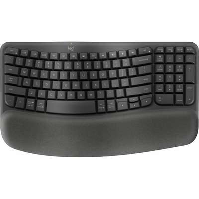 Logitech Wave Keys for Business - Graphite - Brown Box