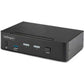 StarTech.com 2-Port Displayport KVM Switch - 8K 60HZ Hotkeys TAA Compliant