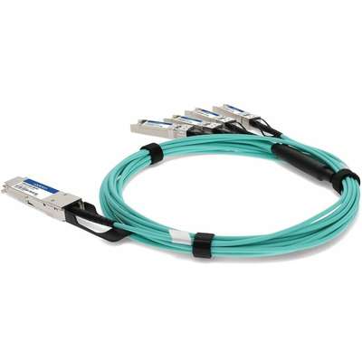 AddOn Arista Comp AOC TAA 40G QSFP+/4XSFP+ Active 8M