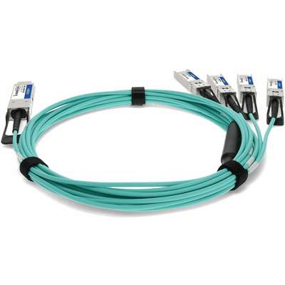 AddOn Arista Comp AOC TAA 40G QSFP+/4XSFP+ Active 8M