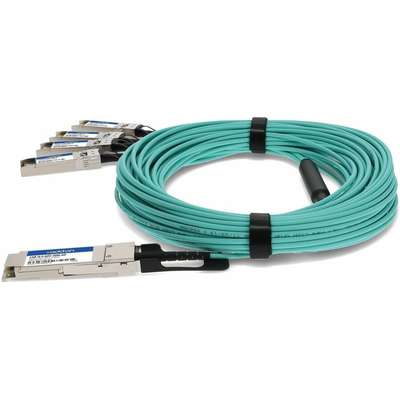 AddOn Arista Comp AOC TAA 40G QSFP+/4XSFP+ Active 20M