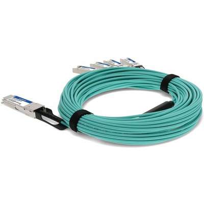 AddOn Arista Comp AOC TAA 40G QSFP+/4XSFP+ Active 20M