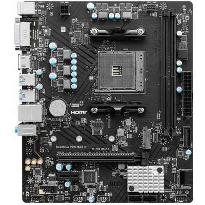 MSI B450M-A Pro Max II MATX/AM4/DDR4/64GB