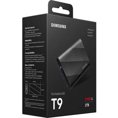 Samsung T9 USB External 2TB SSD
