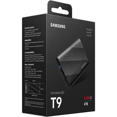 Samsung T9 USB External 4TB SSD