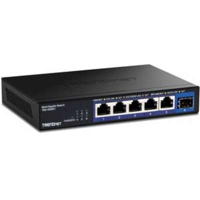 TRENDnet 6-Port 2.5G Unmanaged Switch With 10G SFP+ Port