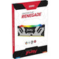 Kingston Technology 48GB 6400MT/S DDR5 CL32 DIMM (Kit Of 2) Fury Renegade RGB XMP