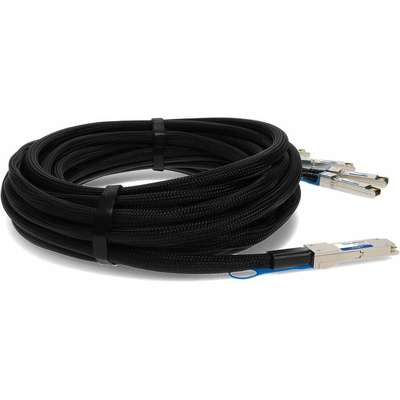 AddOn Dell 470-Aegn Comp DAC TAA 40G-CU QSFP+/4XSFP+ Passive 5M