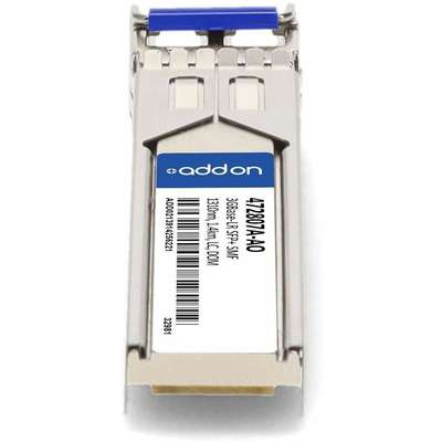 AddOn Alcatel 472807A Comp XCVR TAA 3G-LRL 1310NM 2KM 0 to 70C SFP+