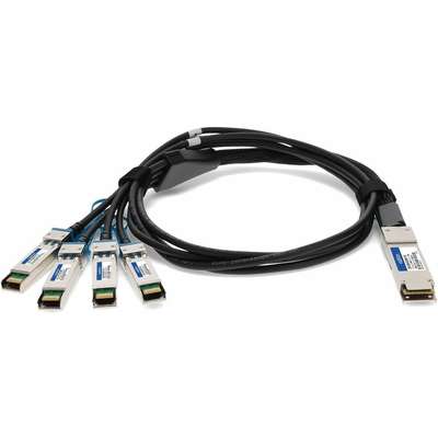 AddOn Arista/Mellanox Comp TAA 100G-CU QSFP28/4XSFP28 DAC 3M