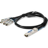 AddOn Arista/Mellanox Comp TAA 100G-CU QSFP28/4XSFP28 DAC 3M